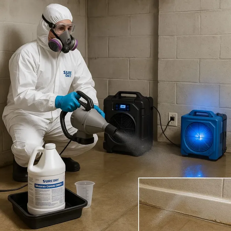 Sanitization and Odor Removal process in Rockville, MD
