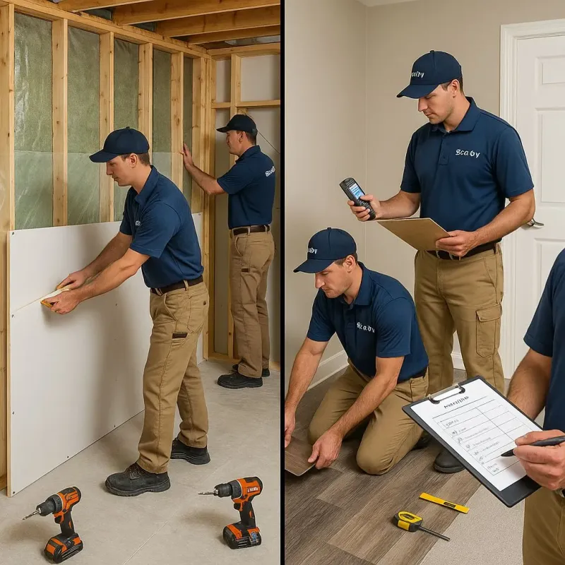 Repairs and Reconstruction process in Rockville, MD